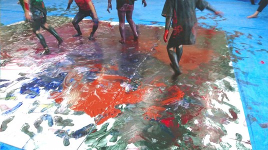 稲光園造形指導12