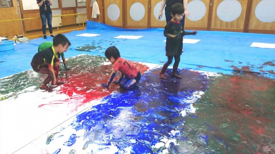 稲光園造形指導13