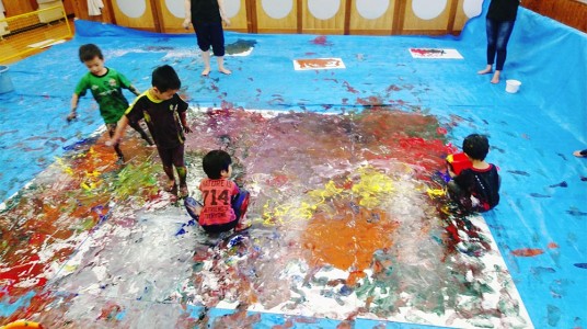 稲光園造形指導14